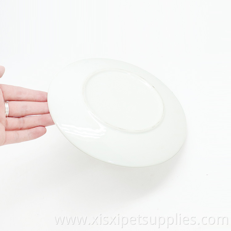 Wholesale Dog Ceramic Plate Pet Ceramic Decor Plate